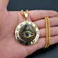 ⏳🔥LIMITED-TIME 50% OFF! ⏰👁️ Vintage All Seeing Eye Pendant Zinc Alloy Necklace ✨