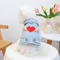 👗 Cute Princess Denim Dog Jacket – Stylish Adjustable Clothing for Small & Medium Dogs, Soft Washed Denim with Bow Accent 🐩✨