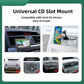 Car CD Slot Mount Base with 17mm Ball Joint