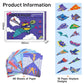 ✈️ 2026 Sale — Over 27,500 Sold! 🎨 Creative DIY Paper Airplane Set For Kids – 16 Unique Designs, Pre-Scored Folds & Premium Flight Paper 🧒