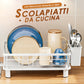 360° Rotating Spout Kitchen Dish Drying Rack