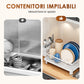 360° Rotating Spout Kitchen Dish Drying Rack