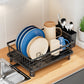 360° Rotating Spout Kitchen Dish Drying Rack
