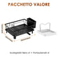 360° Rotating Spout Kitchen Dish Drying Rack