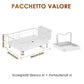 360° Rotating Spout Kitchen Dish Drying Rack