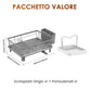 360° Rotating Spout Kitchen Dish Drying Rack