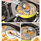 🍳 2026 Sale — Over 16,400 Sold! 🥢 2-in-1 Stainless Steel Food Tongs & Oil Strainer – Fine Mesh, Ergonomic Handle & Easy Clean 💫