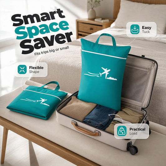 🔥 Buy 1 Get 1 Free! Large Waterproof Travel Laundry Bag