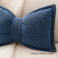 🎀 50% OFF NOW! 🛋️ Soft Chenille Bow-Shaped Throw Pillow – Ultra-soft, plush & decorative – Perfect for sofas, beds & cozy corners ✨