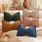 🎀 50% OFF NOW! 🛋️ Soft Chenille Bow-Shaped Throw Pillow – Ultra-soft, plush & decorative – Perfect for sofas, beds & cozy corners ✨
