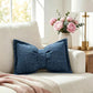 🎀 50% OFF NOW! 🛋️ Soft Chenille Bow-Shaped Throw Pillow – Ultra-soft, plush & decorative – Perfect for sofas, beds & cozy corners ✨