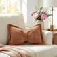 🎀 50% OFF NOW! 🛋️ Soft Chenille Bow-Shaped Throw Pillow – Ultra-soft, plush & decorative – Perfect for sofas, beds & cozy corners ✨