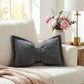 🎀 50% OFF NOW! 🛋️ Soft Chenille Bow-Shaped Throw Pillow – Ultra-soft, plush & decorative – Perfect for sofas, beds & cozy corners ✨