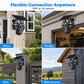 📹Triple Lens Solar WiFi Security Camera
