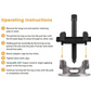 🚛 Heavy Duty Yoke Puller – Easily Remove Stubborn Yokes Without Damage