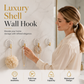 Shell-Shaped No-Drill Adhesive Wall Hooks