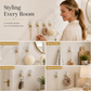 Shell-Shaped No-Drill Adhesive Wall Hooks