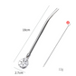 🥤 2-in-1 Stainless Steel Straw Spoon – Stir, Sip & Filter Easily ✨