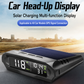 🎉 2026 Sale — Over 24,000 Sold!🚗 Solar GPS Head‑Up Display‑Auto Brightness Speed Warning HUD ☀️