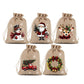 🎄 LIMITED-TIME 50% OFF! 🎁 Christmas Drawstring Gift Bags – Festive Santa & Reindeer Prints, Double Drawstring Closure & Durable Fabric – Holiday Cheer in Every Gift ✨