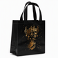 🎉 2026 Sale — Over 12,000 Sold!🎄 Black Non‑Woven Christmas Gift Tote Bag‑Gold Foil Reusable Holiday Packaging Bag ✨