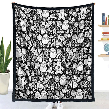 📢📢50% OFF !! ⏰Family DIY Coloring Blanket – Soft Fleece, Creative, Multi‑Purpose 🧶
