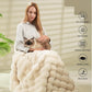 ⏳Limited-time 50% off💥Thickened rabbit plush&milk velvet cover blanket☁️