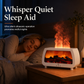 🔥 50% OFF NOW! 💨 Fireplace Flame Humidifier – Aromatherapy Diffuser, Music Sync Light & Whisper Quiet – For Bedroom, Office & Yoga 🌙
