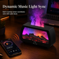 🔥 50% OFF NOW! 💨 Fireplace Flame Humidifier – Aromatherapy Diffuser, Music Sync Light & Whisper Quiet – For Bedroom, Office & Yoga 🌙