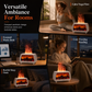 🔥 50% OFF NOW! 💨 Fireplace Flame Humidifier – Aromatherapy Diffuser, Music Sync Light & Whisper Quiet – For Bedroom, Office & Yoga 🌙
