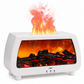 🔥 50% OFF NOW! 💨 Fireplace Flame Humidifier – Aromatherapy Diffuser, Music Sync Light & Whisper Quiet – For Bedroom, Office & Yoga 🌙
