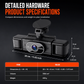 🎥 LIMITED-TIME 50% OFF ✨ Four-Lens Rotatable Dash Cam — Full Cabin Coverage ⚡