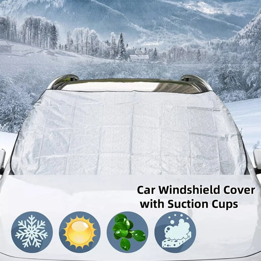 ⏳Time-Limited Special⏰Car Windshield Cover with Suction Cups