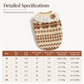 ⏳Time-Limited Special⏰Warm Thickened Pet Sweater Vest High Neck Clothes for Small Dogs and Cats in Autumn and Winter