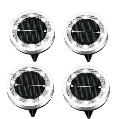 🌿 50% OFF NOW! ☀️ Solar Ground Lights – 8 LED, Auto On/Off & Waterproof 304 Stainless Steel – 10-Second Install for Garden & Pathway 🛡️