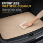 Universal PVC Leather Car Trunk Mat Cargo Liner for Sedans and SUVs Easy to Clean 100x70cm