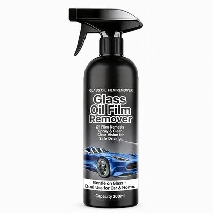 🔥Buy 2 Get 1 Free🔥Car Glass Oil Film Remover Spray Powerful Windshield Decontamination and Bug Residue Cleaner for Clear Driving Vision