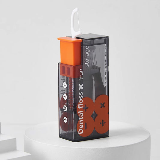 Portable Dental Flossers Dispenser & Storage Box