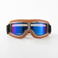 📢📢50% OFF !! ⏰Retro Motorcycle Goggles Vintage Windproof Riding Glasses for Cruiser Helmet and Off-Road Dirt Bike