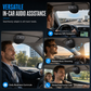 SP11 Car Sun Visor Bluetooth Hands Free Speakerphone with Vibration Activated Auto Power On A2DP Support and Caller ID Voice Prompt