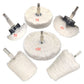 📢New Arrival!⚙️ White Cotton Flannel Buffing Wheel – Get a Mirror-Like Shine on Jewellery, Silver & Metal