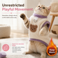 📢📢 50% OFF🐶Cozy Winter Pet Vest – Soft Plush with Adorable Bear Embroidery