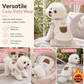 📢📢 50% OFF🐶Cozy Winter Pet Vest – Soft Plush with Adorable Bear Embroidery
