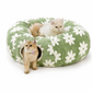 Christmas Series Donut Cat Tunnel Bed Removable and Washable Pet Cushion Bed Play Mat for Cats