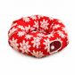 Christmas Series Donut Cat Tunnel Bed Removable and Washable Pet Cushion Bed Play Mat for Cats