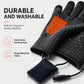 USB Heated Touchscreen Knit Gloves
