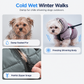 📢📢 50% OFF🐶 Warm Waterproof Dog Coat with Hood – Winter Jacket for Dogs