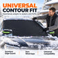 All-Season Thickened Car Windshield Cover for Snow Frost and Sun Protection
