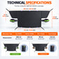 All-Season Thickened Car Windshield Cover for Snow Frost and Sun Protection