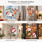 Christmas PVC Static Window Clings